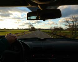 What examinations do driver candidates have to undergo?