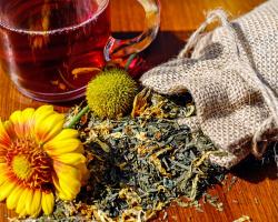 Kuracje ziołowe oczyszczające skórę, pielęgnujące włosy, stosowane w kosmetyce 