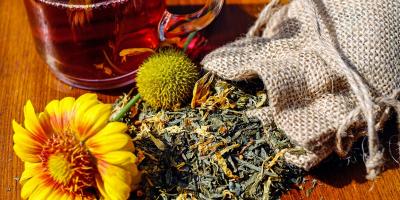 Kuracje ziołowe oczyszczające skórę, pielęgnujące włosy, stosowane w kosmetyce 