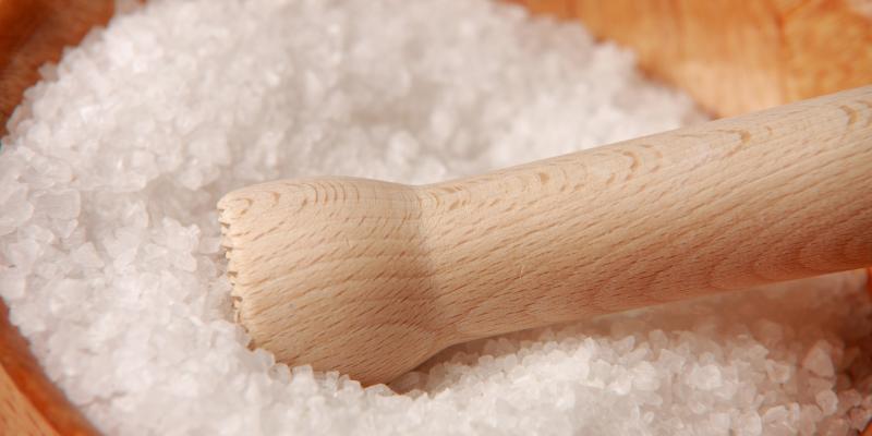 Domestic salt – it's good to use it, unless you overuse it