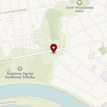 ZOZ Psie Pole na mapie