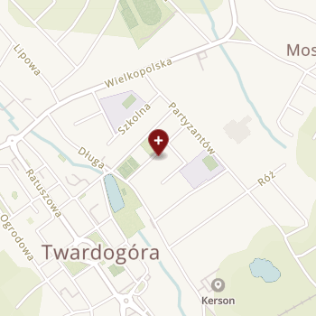 Szpzoz w Twardogórze na mapie