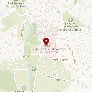 Zespół Opieki Zdrowotnej w Bolesławcu na mapie