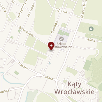 Zespół Opieki Ambulatoryjnej w Kątach Wrocławskich na mapie