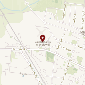 Ambulatorium z Izbą Chorych Zakładu Karnego w Wołowie na mapie