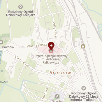 Szpital Specjalistyczny im. A. Falkiewicza we Wrocławiu on map