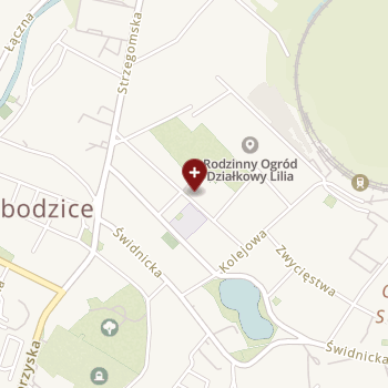 Miejski Ośrodek Zdrowia w Świebodzicach na mapie