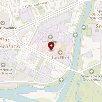 Uniwersytecki Szpital Kliniczny im. Jana Mikulicza-Radeckiego we Wrocławiu na mapie