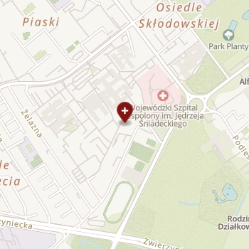 SPZOZ Wojewódzki Szpital Zespolony im. Jędrzeja Śniadeckiego w Białymstoku on map