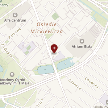 LUX MED on map