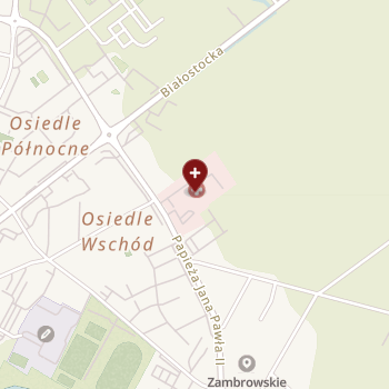 Szpital Powiatowy w Zambrowie on map