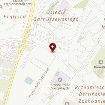 Szpitale Tczewskie na mapie