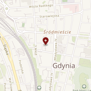 Medyczna Gdynia na mapie