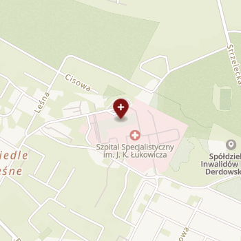 Szpital Specjalistyczny im. J. K. Łukowicza w Chojnicach on map