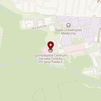 Górnośląskie Centrum Zdrowia Dziecka im. św. Jana Pawła II SPSK nr 6 Śląskiego Uniwersytetu Medycznego w Katowicach on map