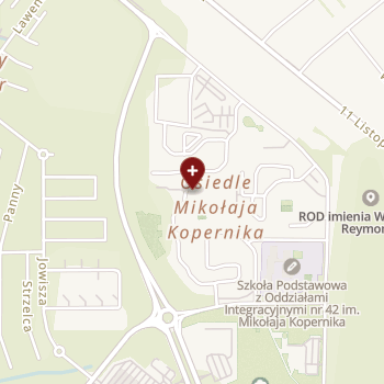 NZOZ Kopernik on map