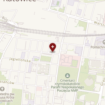 Obwód Lecznictwa Katowice on map