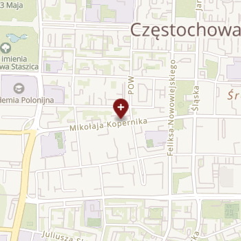 SPZOZ Ministerstwa Spraw Wewnętrznych i Administracji w Katowicach im. Sierżanta Grzegorza Załogi on map