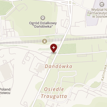 Med-Complex Ł. Adamowicz on map