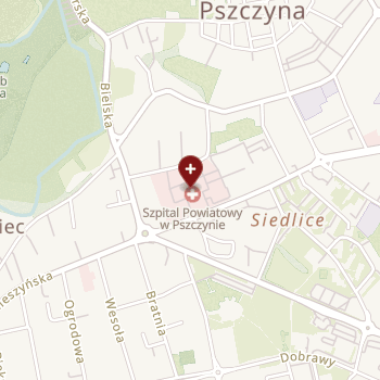 Szpital Joannitas w Pszczynie Samorządowa   w Restrukturyzacji on map
