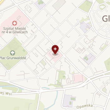 Szpital Miejski Nr 4 w Gliwicach na mapie