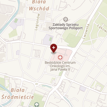 Beskidzkie Centrum Onkologii - Szpital Miejski im. Jana Pawła II w Bielsku-Białej on map