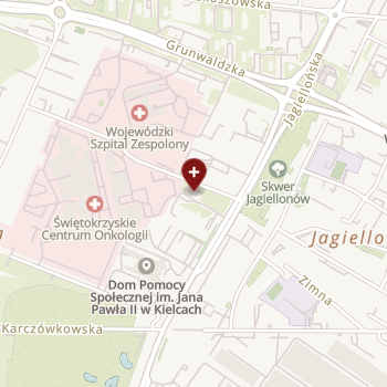 Wojewódzki Szpital Zespolony w Kielcach on map