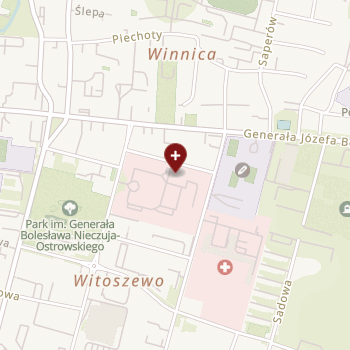 Szpital Miejski św. Jana Pawła II w Elblągu na mapie