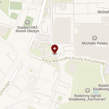 Warmińsko-Mazurski Wojewódzki Ośrodek Medycyny Pracy on map