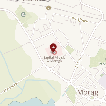 Szpital Miejski w Morągu on map