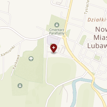 Szpital Powiatowy w Nowym Mieście Lubawskim na mapie