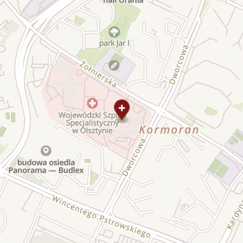 Wojewódzki Szpital Specjalistyczny w Olsztynie on map