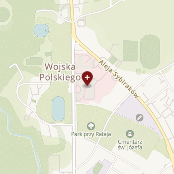 SPZOZ Ministerstwa Spraw Wewnętrznych i Administracji z Warmińsko-Mazurskim Centrum Onkologii w Olsztynie na mapie