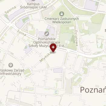 ZOZ Medycyny Pracy Sw w Poznaniu on map