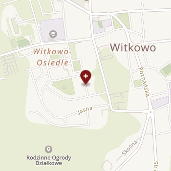 Wojskowa Specjalistyczna Przychodnia Lekarska SPZOZ w Witkowie on map