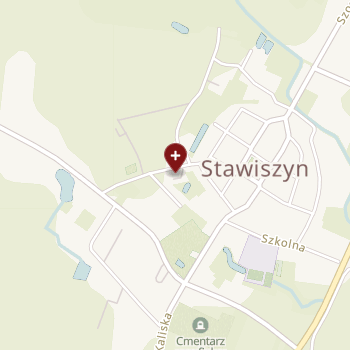 Przychodnia Lekarska w Stawiszynie on map