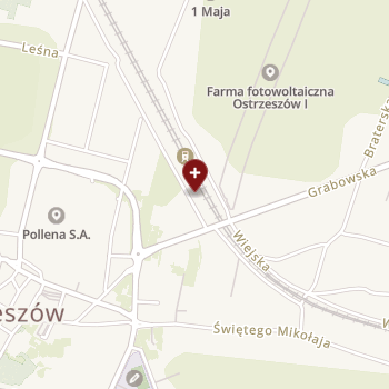 Przychodnia Eskulap w Ostrzeszowie na mapie
