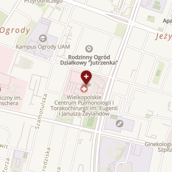 Wielkopolskie Centrum Pulmonologii i Torakochirurgii im. Eugenii i Janusza Zeylandów on map