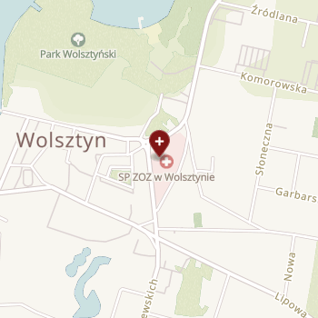 SPZOZ w Wolsztynie on map