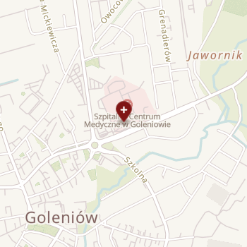 Szpitalne Centrum Medyczne w Goleniowie on map