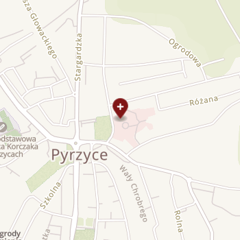 Szpital Powiatowy w Pyrzycach on map