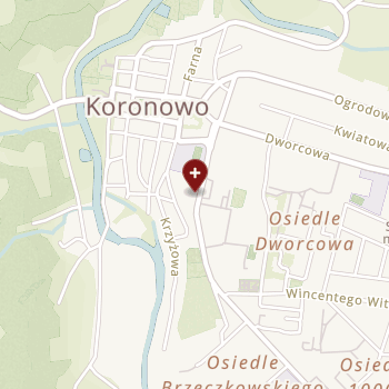 Tamed NZOZ w Koronowie on map