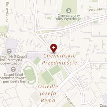Prywatne Centrum Ortopedii i Rehabilitacji "Ortus Med" ZOZ on map