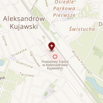Powiatowy Szpital w Aleksandrowie Kujawskim on map