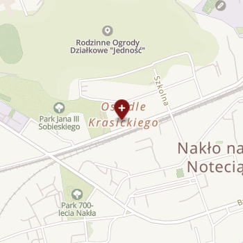 Nowy Szpital w Nakle i Szubinie on map