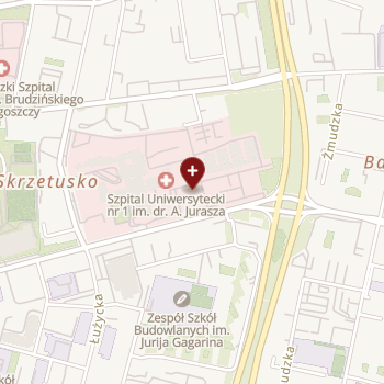 Szpital Uniwersytecki Nr 1 im. dr. A. Jurasza w Bydgoszczy on map