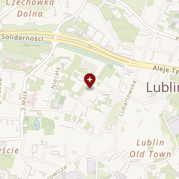 SPSK nr 1 w Lublinie na mapie