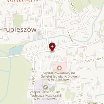 SPZOZ w Hrubieszowie on map