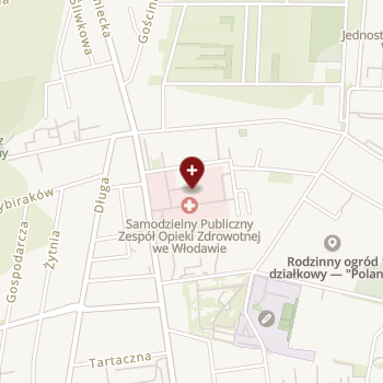 SPZOZ we Włodawie na mapie