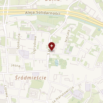 Uniwersytecki Szpital Kliniczny nr 1 w Lublinie na mapie